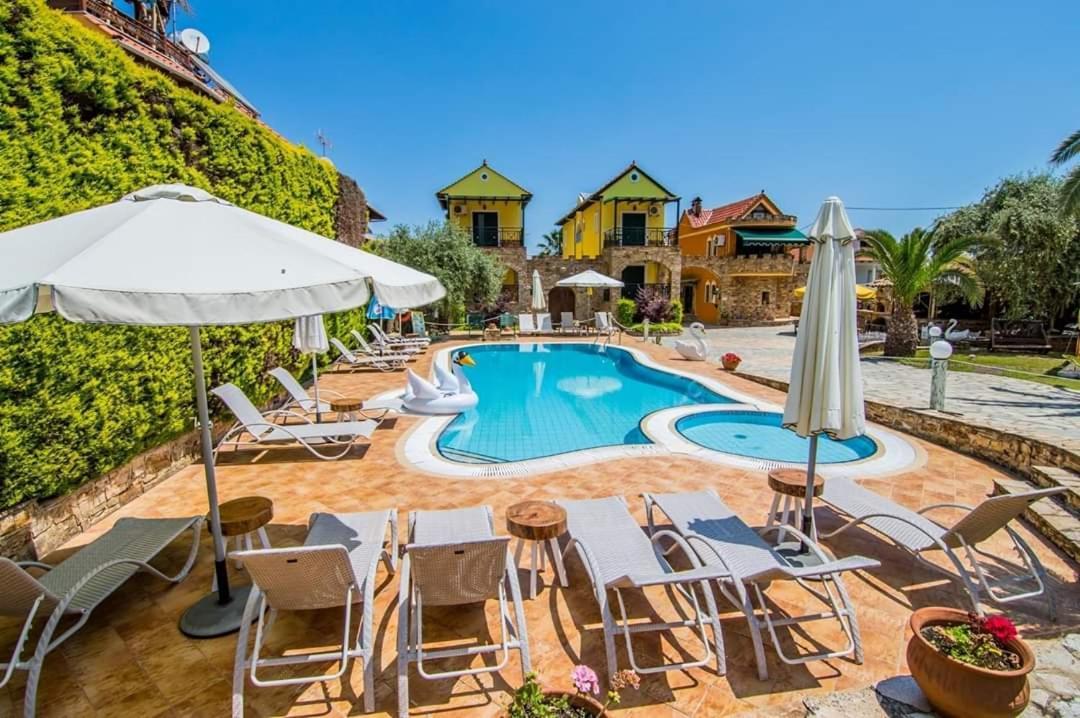 Villa Kastro Stone House Skala Potamia  Exterior foto