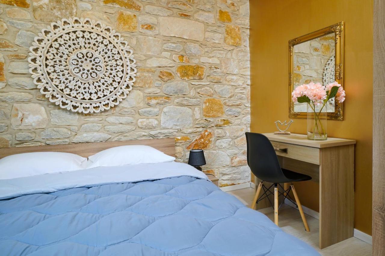 Villa Kastro Stone House Skala Potamia  Exterior foto